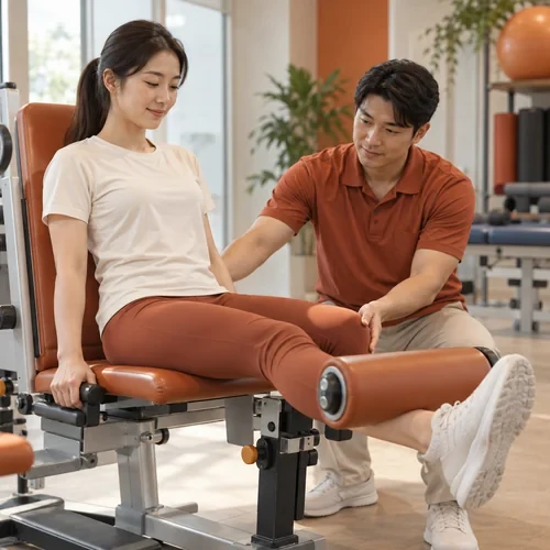 수술 후 재활 · AI 생성 예시
